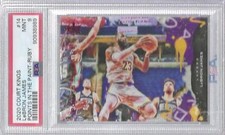 1/1 LEBRON JAMES 2020 COURT KINGS POINTS IN THE PAINT RUBY 6/149 PSA 9 JSY #6 !!