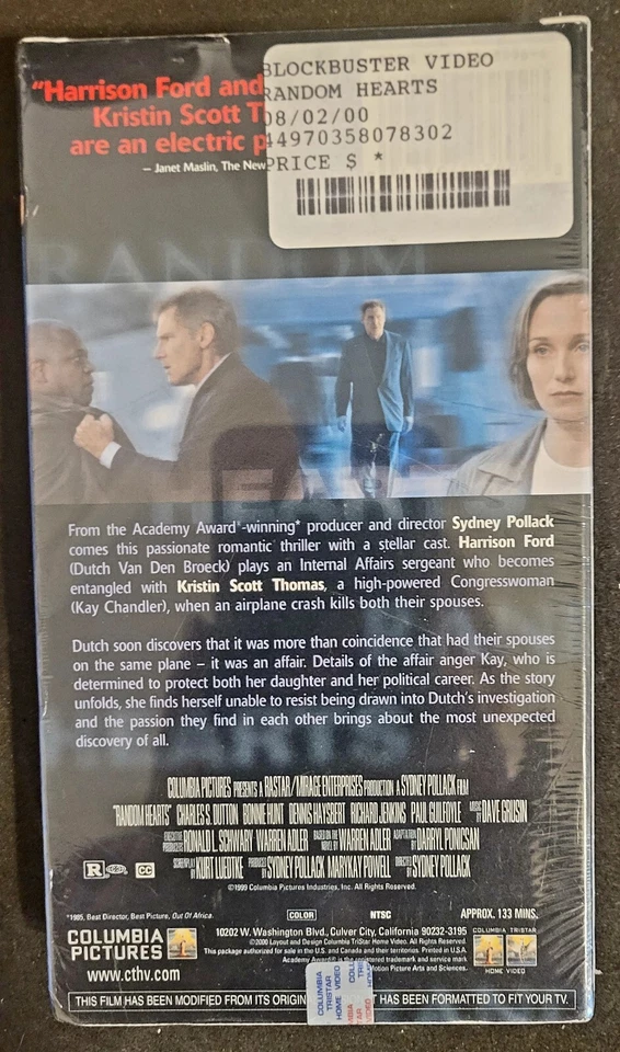 Random Hearts (VHS) Foto 2 de 2