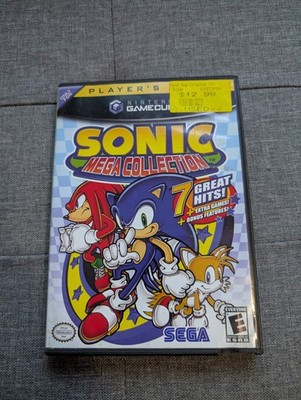 Sonic Mega Collection Nintendo GameCube Video Game W/Manual Tested Works