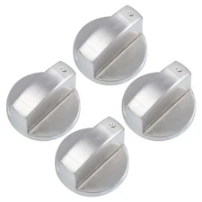 4pcs Replacement Stove Knobs Range Knob Metal Burner Control