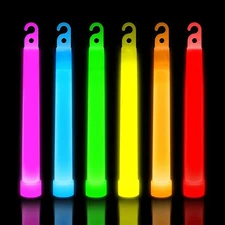 30 Ultra Bright Glow Sticks in Bulk - Multi Use 30 Pack, Color 