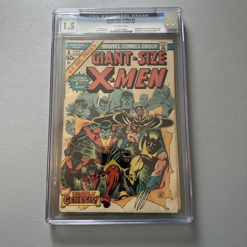Giant-Size X-Men #1 CGC Graded 1.5 (1975) First Appearances Marvel Comics