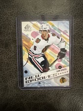 Sam Rinzel RC 2025-26 Upper Deck SP Game Used #NG-7 New Grooves Blackhawks