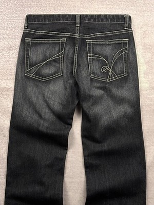 Archive Y2K LGB If Six Was Nine Style Flared Black Denim Jeans