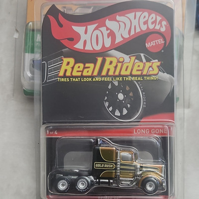 Hot Wheels Real Riders Long Gone Gold Rush Truck Limited#4206/5000