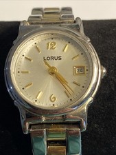 Lorus Ladies Watch With New Battery LR 0226 New Battery