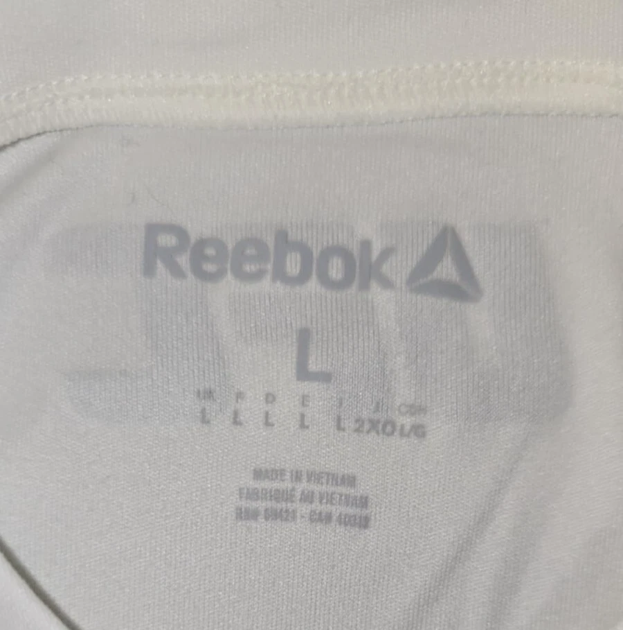 Camisa Reebok UFC Para Hombres L MMA Walkout Jersey Ronda Rousey Blanca Negra Roja Foto 3 de 4