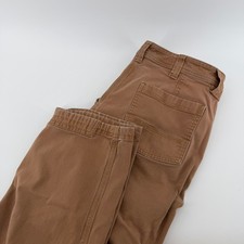 Duluth Trading Co Mens 36x34 Flex Fire Hose Relaxed Fit Pants Brown 45704C BRN