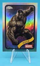 2025 Topps Chrome Marvel Hulk Refractor #128! CS20264460_01
