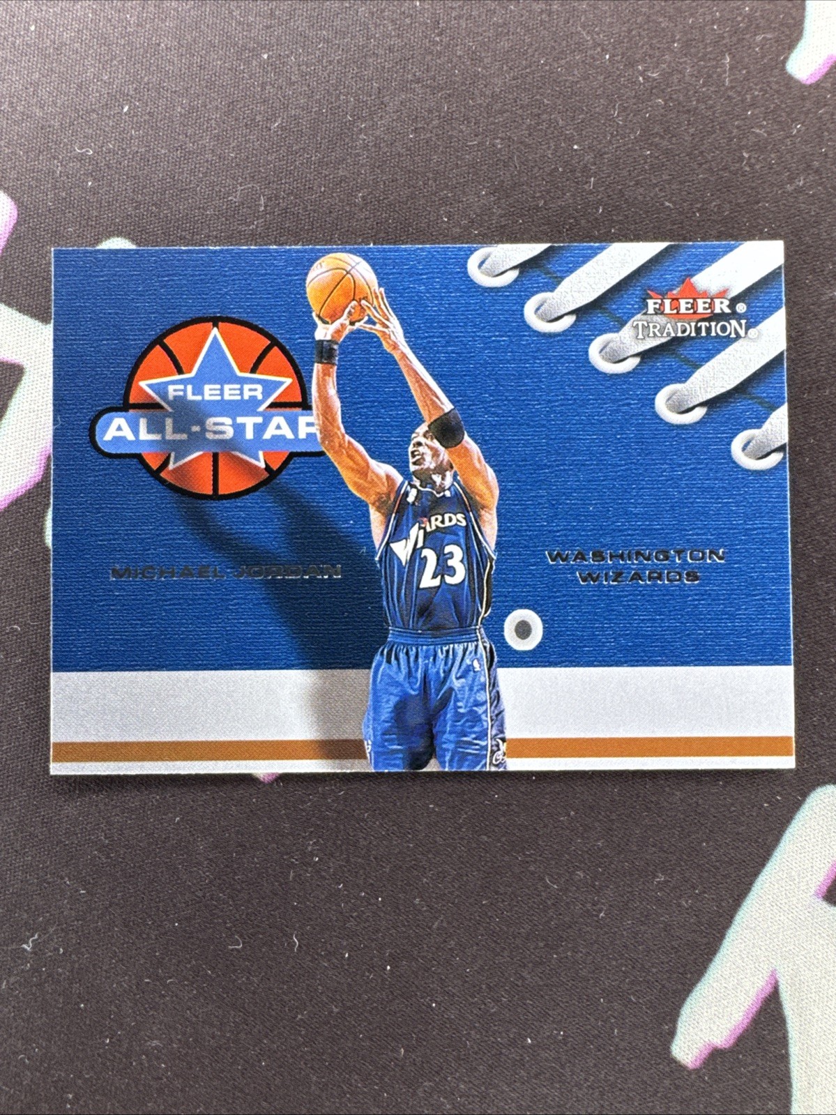 2002-03 Fleer All Star Tradition Michael Jordan #4-10AS Wizards HOF gg