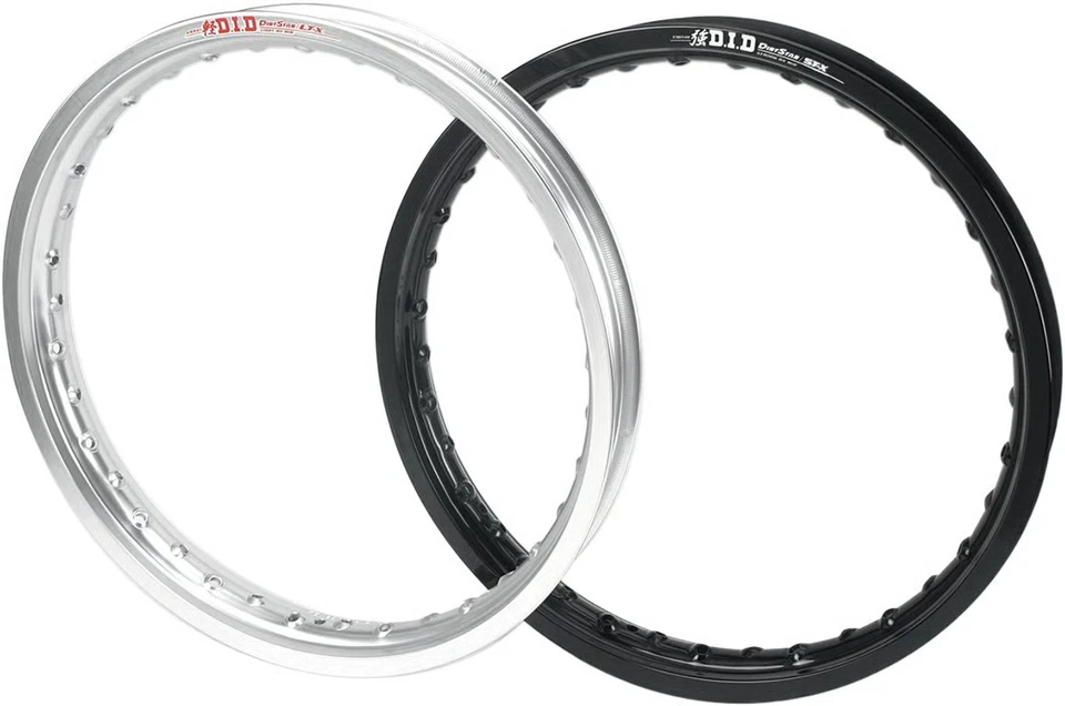 Llanta trasera D.I.D Dirt Star ST-X - 19x2,15 - negra motocicleta ATV/UTV 19X215STB01T Foto 2 de 4