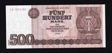 500 marek 1985 Niemcy NRD Replacement ZA P-33r UNZ UNC