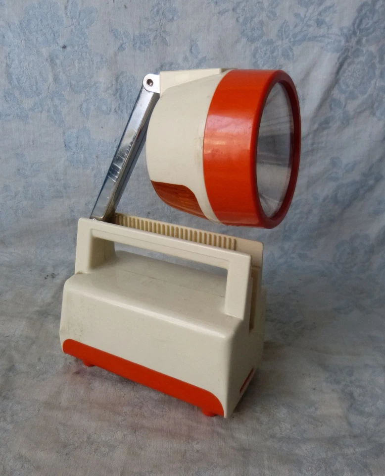 #Luminaire Vintage# Ancienne Lampe Torche Saft Leclanché : modèle Saturne - Photo 2/4