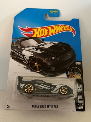 Hot Wheels Dodge Viper SRT10 ACR Nightburnerz Black
