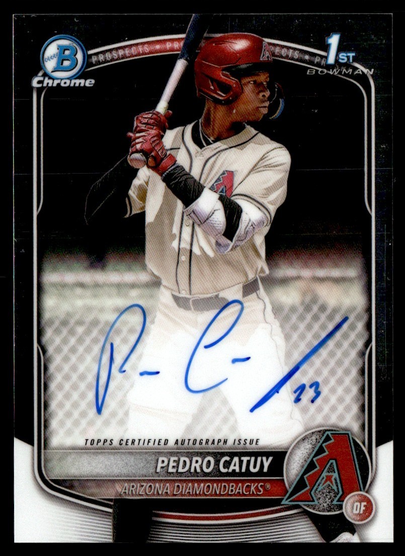 2025 Bowman Chrome 1st Auto Pedro Catuy #CPA-PC