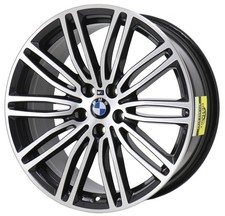 19 Bmw 530e Wheel Rim Factory Oem 86332 R 2010-2020 Machined Grey 19 Bmw 530e Wheel Rim Factory Oem 86332 R 2010-2020 Machined Grey