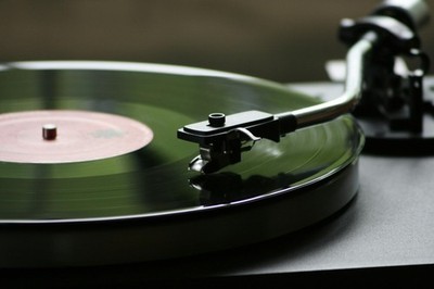Vinyl Records at the Arkham City Mall Comics & Collectibles