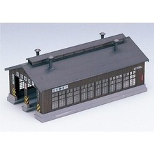  Railroad model Kato N gauge 23-225 Wooden engine shed easy kit 