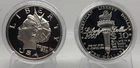 2003 NORFED Liberty Proof Collector Coin 2X 1 Troy Oz .999 Fine Silver Rounds!