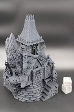 Tabletop Terrain Fantasy Manor House Dnd RPG wargame skirmish 28mm