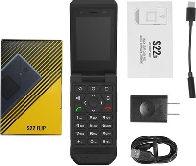 CAT S22 Flip - Android Touch Screen Flip Phone, Carrier Unlocked, 4G/LTE