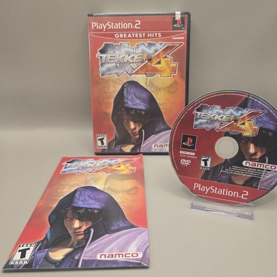 Tekken 4 (Sony PlayStation 2, 2002) Tested And Complete W/manual 