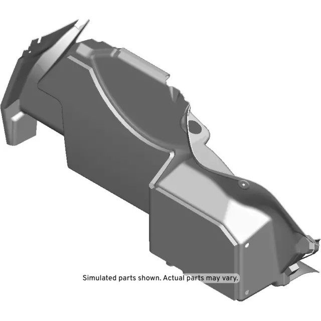 Trim lateral del compartimento trasero izquierdo para Chevrolet GMC 2015-2020 (P/N 23469792)