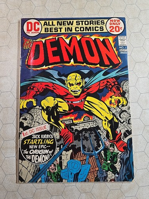 #ad #ad 💥THE DEMON #1 1972 DC 1st ETRIGAN ORIGIN Jack Kirby 20c Bronze Key $79.00