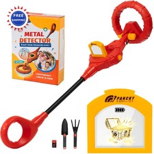 Metal Detector for Kids 65lb IP68 Waterproof 6.6 Coil LCD Display PK1086 3-10