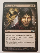 1x Diabolic Tutor Core Set 2012, M12 MTG Magic the Gathering LP