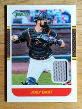 2021 Donruss Retro '87 Materials #87MJB Joey Bart