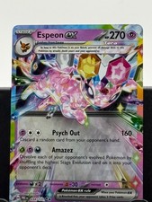 Espeon ex 034/131 Ultra Rare Holo Prismatic Evolutions Pokemon Tera NM/M