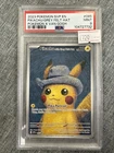 Pokémon TCG Van Gogh Pikachu With Grey Felt Hat PSA 9