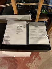 Rotel RCD-1570 Hi-Fi CD Player Black Stereo RCA XLR Digital Coaxial Outputs