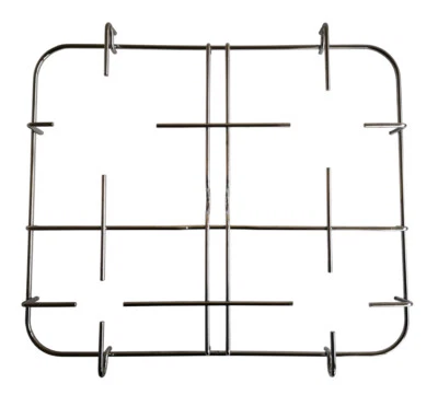 GRIGLIA BOMPANI BOREAL FOX DIM 42 x 35 FILO CROMATO 4 FUOCHI NO ORIGINALE CUCINA