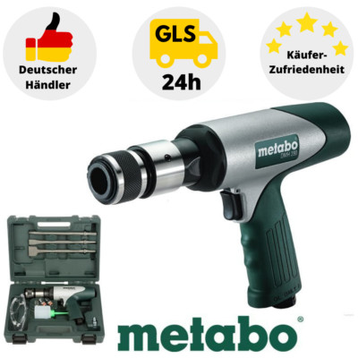 Metabo DMH 290 Set Druckluft-Meißelhammer im Koffer Karosseriebereich Mauerwerk 