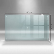 Kitchen Backsplash Transparent Tempered Clear Glass Sneeze Guard