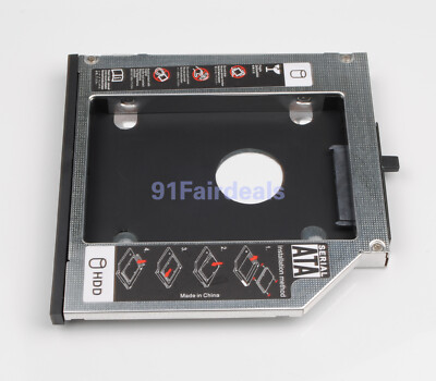 Caddy HDD/SSD Nimitz Pour Lenovo ThinkPad T400, T410, T420s, T430s, T500, W500 - Remplace Lecteur Optique - 4