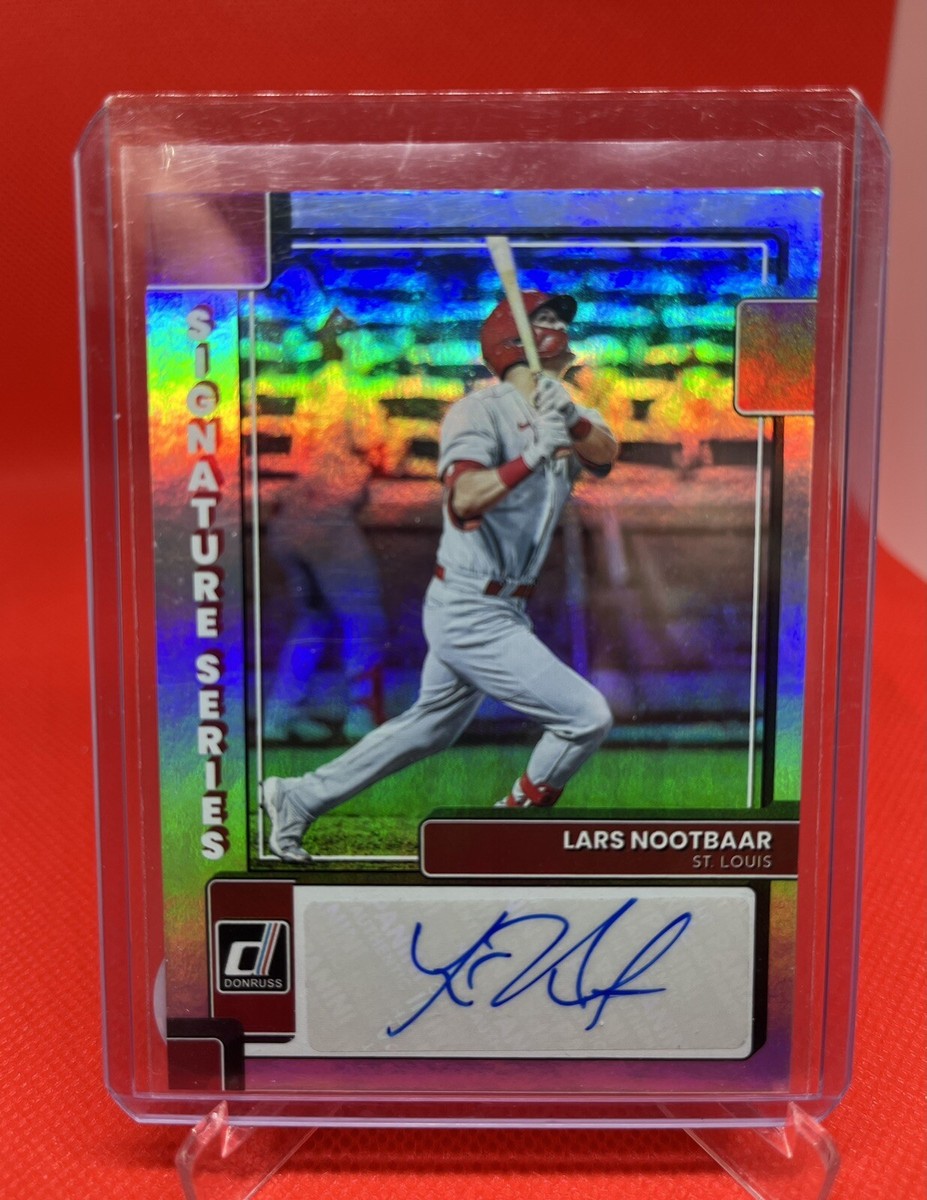 2022 Donruss Baseball Signature Series Auto Lars Nootbaar 2022 Donruss Baseball Signature Series Auto Lars Nootbaar