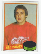 1980-81 Topps Unscratched Hockey Card #175 Gilles Gilbert - Detroit Red Wings