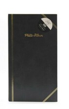 6" x 4" Photo Album Slip in Holds 300 Photos- Traditional Memory Storage BLACK