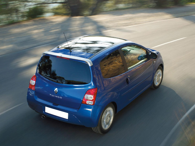 Aileron Arrière Pour Renault Twingo II (2007-2014) – Noir Mat – Anti-rayures, Imperméable – Améliore L'aérodynamisme