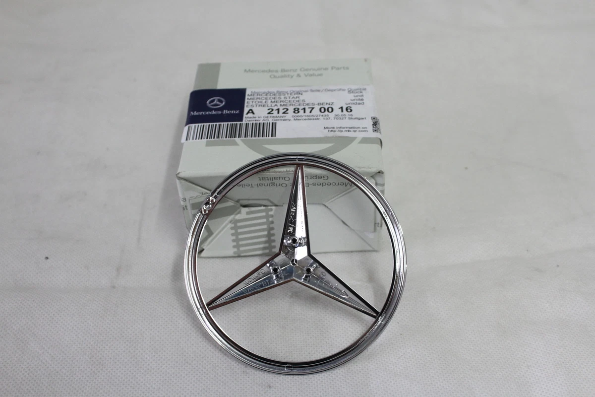 Genuine Mercedes-Benz W212 E-Class Estate Rear Boot Lid Badge Star 