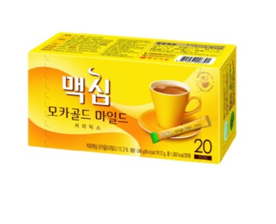 Maxim Mocha Gold Mild Korea Instant Coffee Mix 20/50/100/400 Sticks 