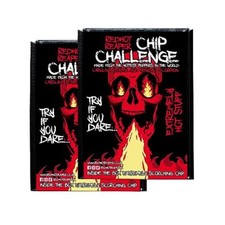 Carolina Reaper 2 Pack Spicy Hot Chips - Extreme Heat Challenge Snacks 