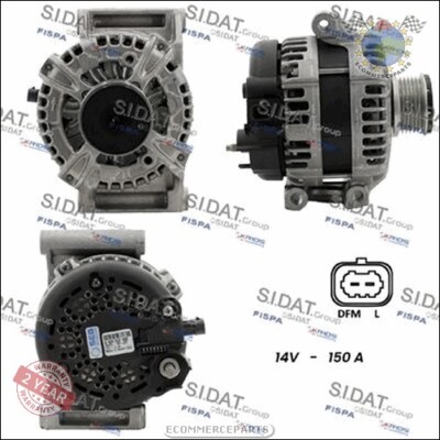 Lichtmaschine generator Sidat für OPEL CORSA E D