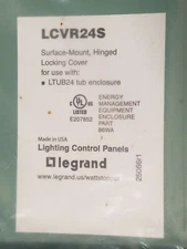  New legrand Watt Stopper LCVR24S Wall Mount Lighting Control Panel Enclosure 