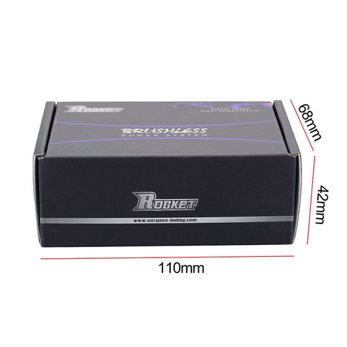 Rocket 3660 4250KV Sensore di temperatura motore brushless per auto 1/8 1/10 RC - Foto 11 di 11