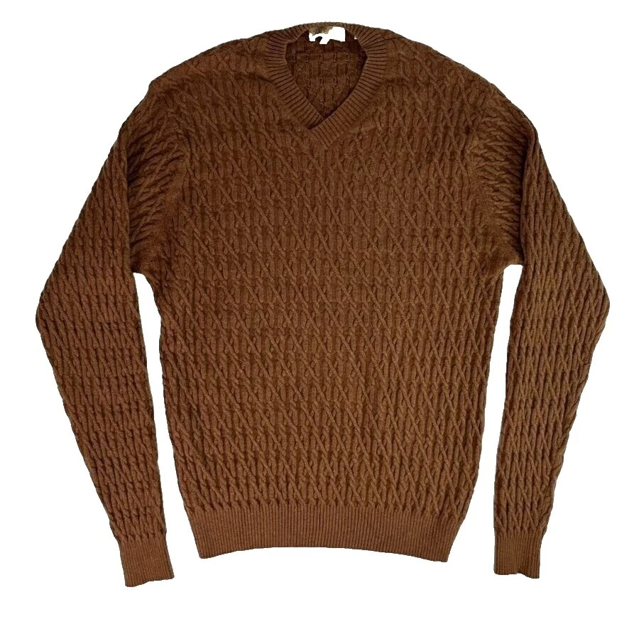 Suéteres De Cachemir Marrón Peter Millar para hombres