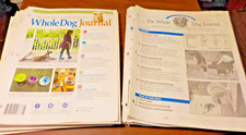 39 Copies of Whole Dog Journal from 1999 to 2000 - Not Complete